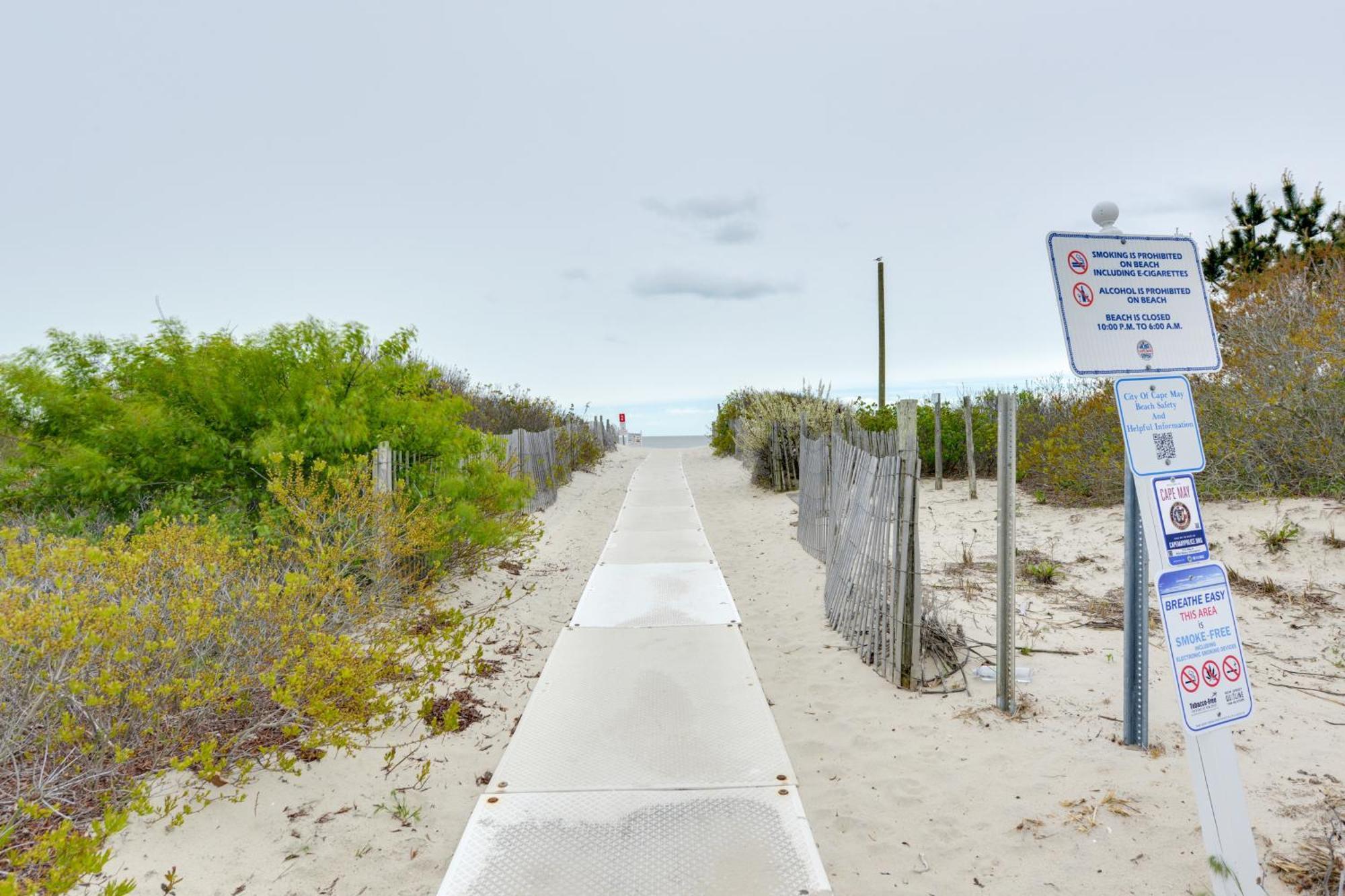 Bright Condo Half-Block To Cape May Beach! Eksteriør bilde